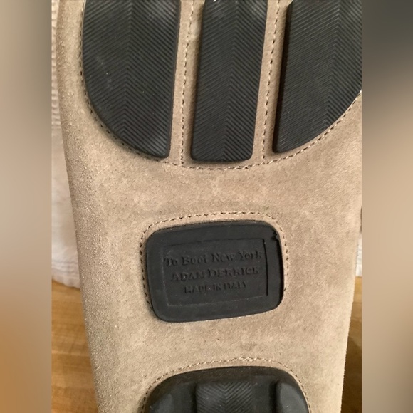 To Boot New York Adam Derrick Suede Brown Men’s 7.5 Drivers Shoes NWOB $325‌ - Picture 12 of 16